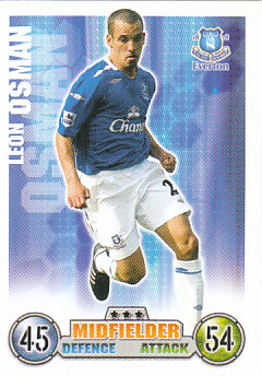 Leon Osman Everton 2007/08 Topps Match Attax #122